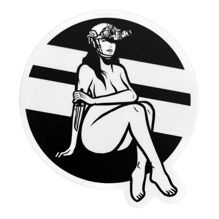 BinoNV Pin-Up Decal